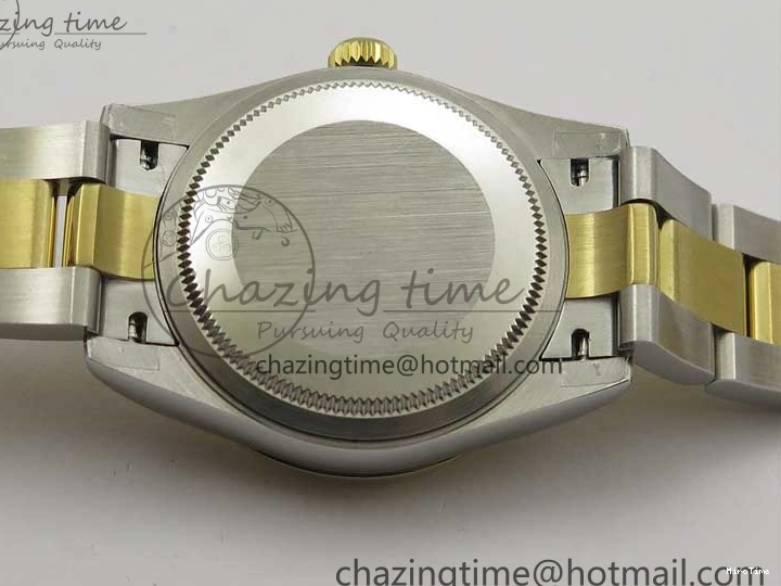 MiroTime 0127 SoftTouch Datejust 31mm 278273 SS YG BP Maker Best Edition Gray Diamonds Dial on SS YG Oyster Bracelet 2715